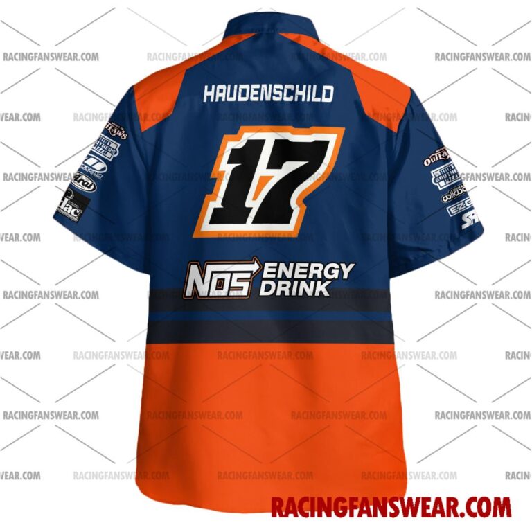 Sheldon Haudenschild World of Outlaws Racing 2023 Uniform Apparel Clothes Hawaiian Polo Shirts Suit for daily life, Fabric: 95% polyester and 5% spandex, Regular fit, Stitch Color: automatically matched based on patterns