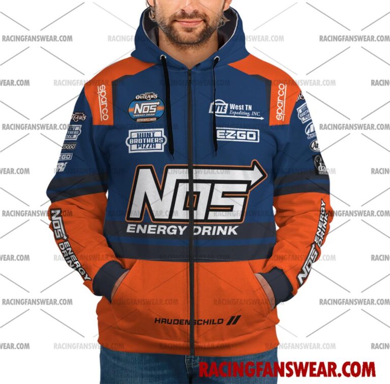 Sheldon Haudenschild World of Outlaws Racing 2023 Uniform Apparel Clothes Sweatshirt Zip Pop Top Hoodie T-Shirt Long Pant Suit for daily life, Fabric: 95% polyester and 5% spandex, Regular fit, Stitch Color: automatically matched based on patterns