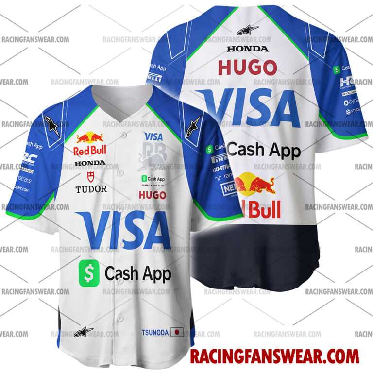 Formula One store - Loyal fans of Yuki Tsunoda's Men's Baseball Jersey,Women's Baseball Jersey,Kid's Baseball Jersey,Men's Hockey Jerseys,WoMen's Hockey Jerseys,Youth's Hockey Jerseys:vintage formula one racing suit,uniform,apparel,shirts,merch,merchandise,jersey,hoodie,jackets,shorts,sweatshirt,outfits,clothes