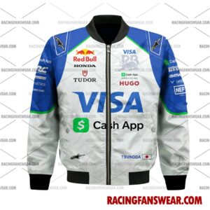 Yuki Tsunoda Formula One Racing 2025 Uniform Apparel Clothes Bomber Thick Coat Sleeveless Hoodie Hooded T-Shirt 2 Formula One store - Loyal fans of Yuki Tsunoda's Bomber Jacket,Unisex Thick Coat,Unisex Sleeveless Hoodie,Unisex Hooded T-Shirt,Kid Sleeveless Hoodie,Kid Hooded T-Shirts,Kid Thick Coat:vintage formula one racing suit,uniform,apparel,shirts,merch,merchandise,jersey,hoodie,jackets,shorts,sweatshirt,outfits,clothes