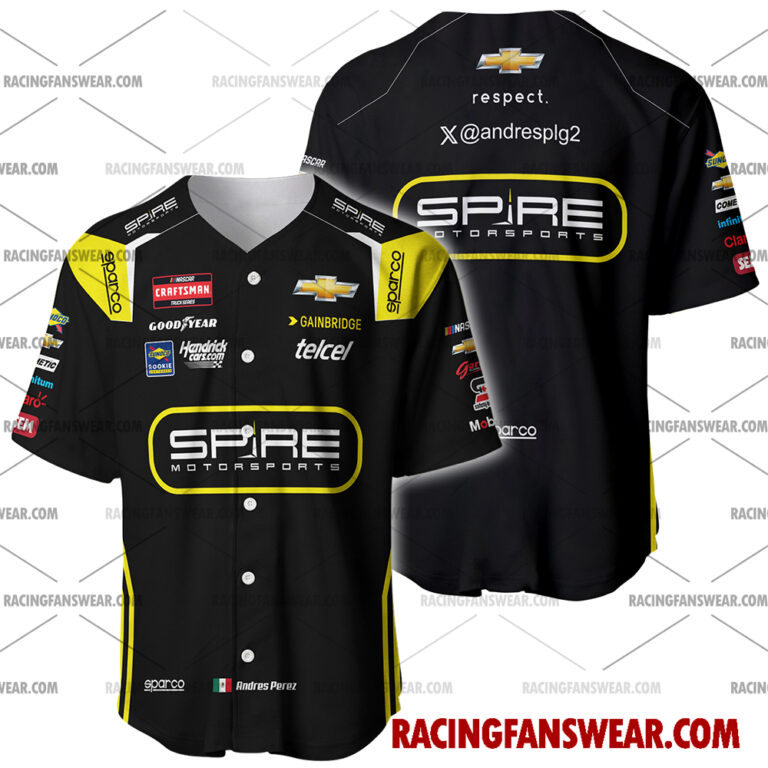 Nascar store - Loyal fans of Andres Perez's Men's Baseball Jersey,Women's Baseball Jersey,Kid's Baseball Jersey,Men's Hockey Jerseys,WoMen's Hockey Jerseys,Youth's Hockey Jerseys:vintage nascar racing suit,uniform,apparel,shirts,merch,merchandise,jersey,hoodie,jackets,shorts,sweatshirt,outfits,clothes