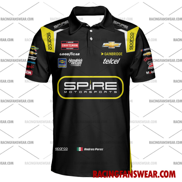 Nascar store - Loyal fans of Andres Perez's Unisex Hawaiian Shirt,Unisex Polo Shirt,Kid Hawaiian Shirt,Kid Polo Shirt:vintage nascar racing suit,uniform,apparel,shirts,merch,merchandise,jersey,hoodie,jackets,shorts,sweatshirt,outfits,clothes