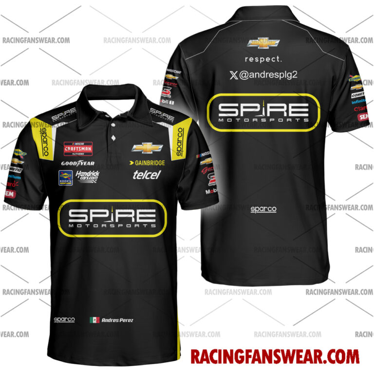 Nascar store - Loyal fans of Andres Perez's Unisex Hawaiian Shirt,Unisex Polo Shirt,Kid Hawaiian Shirt,Kid Polo Shirt:vintage nascar racing suit,uniform,apparel,shirts,merch,merchandise,jersey,hoodie,jackets,shorts,sweatshirt,outfits,clothes