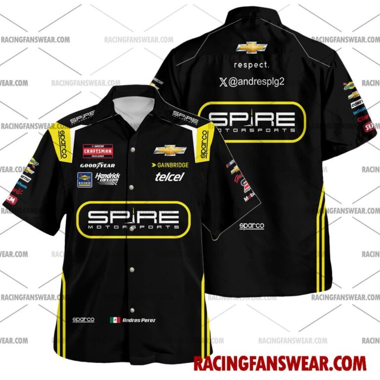 Nascar store - Loyal fans of Andres Perez's Unisex Hawaiian Shirt,Unisex Polo Shirt,Kid Hawaiian Shirt,Kid Polo Shirt:vintage nascar racing suit,uniform,apparel,shirts,merch,merchandise,jersey,hoodie,jackets,shorts,sweatshirt,outfits,clothes