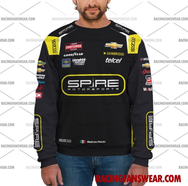 Nascar store - Loyal fans of Andres Perez's Unisex Hoodie,Unisex Pop Top Hoodie,Unisex Zip Hoodie,Unisex T-Shirt,Unisex Sweatshirt,Unisex Long Pants,Kid Hoodie,Kid Zip Hoodie,Kid T-Shirt,Kid Sweatshirt,Kid Long Pants:vintage nascar racing suit,uniform,apparel,shirts,merch,merchandise,jersey,hoodie,jackets,shorts,sweatshirt,outfits,clothes