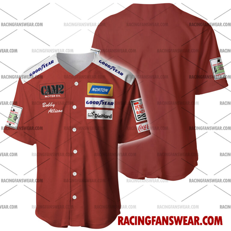 IndyCar store - Loyal fans of Bobby Allison's Men's Baseball Jersey,Women's Baseball Jersey,Kid's Baseball Jersey,Men's Hockey Jerseys,WoMen's Hockey Jerseys,Youth's Hockey Jerseys:Vintage indycar racing suit,uniform,apparel,shirts,merch,merchandise,jersey,hoodie,jackets,shorts,sweatshirt,outfits,clothes