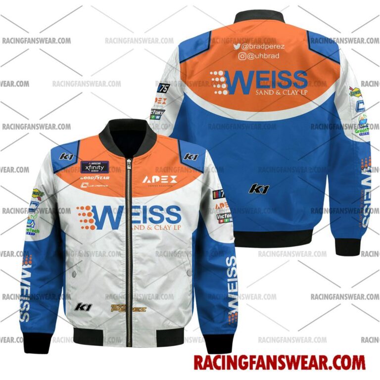 Nascar store - Loyal fans of Brad Perez's Bomber Jacket,Unisex Thick Coat,Unisex Sleeveless Hoodie,Unisex Hooded T-Shirt,Kid Sleeveless Hoodie,Kid Hooded T-Shirts,Kid Thick Coat:vintage nascar racing suit,uniform,apparel,shirts,merch,merchandise,jersey,hoodie,jackets,shorts,sweatshirt,outfits,clothes