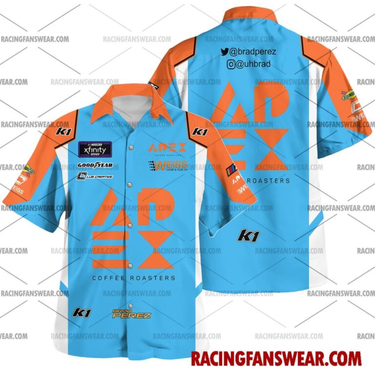 Nascar store - Loyal fans of Brad Perez's Unisex Hawaiian Shirt,Unisex Polo Shirt,Kid Hawaiian Shirt,Kid Polo Shirt:vintage nascar racing suit,uniform,apparel,shirts,merch,merchandise,jersey,hoodie,jackets,shorts,sweatshirt,outfits,clothes