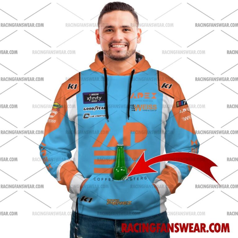 Nascar store - Loyal fans of Brad Perez's Unisex Hoodie,Unisex Pop Top Hoodie,Unisex Zip Hoodie,Unisex T-Shirt,Unisex Sweatshirt,Unisex Long Pants,Kid Hoodie,Kid Zip Hoodie,Kid T-Shirt,Kid Sweatshirt,Kid Long Pants:vintage nascar racing suit,uniform,apparel,shirts,merch,merchandise,jersey,hoodie,jackets,shorts,sweatshirt,outfits,clothes
