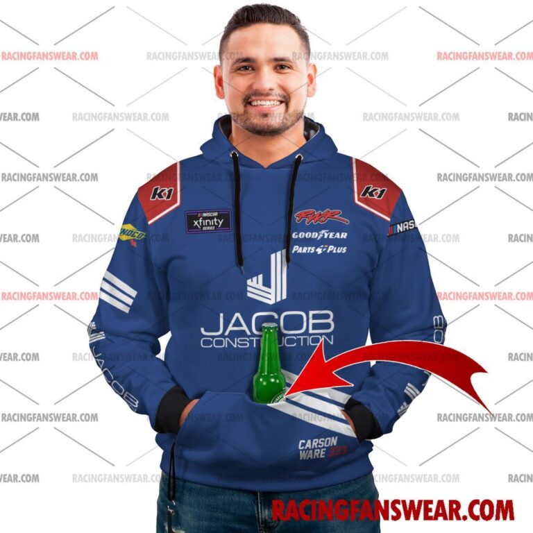 Nascar store - Loyal fans of Carson Ware's Unisex Hoodie,Unisex Pop Top Hoodie,Unisex Zip Hoodie,Unisex T-Shirt,Unisex Sweatshirt,Unisex Long Pants,Kid Hoodie,Kid Zip Hoodie,Kid T-Shirt,Kid Sweatshirt,Kid Long Pants:vintage nascar racing suit,uniform,apparel,shirts,merch,merchandise,jersey,hoodie,jackets,shorts,sweatshirt,outfits,clothes