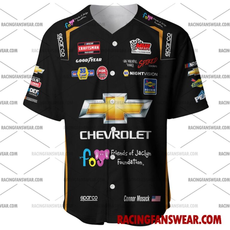 Nascar store - Loyal fans of Connor Mosack's Men's Baseball Jersey,Women's Baseball Jersey,Kid's Baseball Jersey,Men's Hockey Jerseys,WoMen's Hockey Jerseys,Youth's Hockey Jerseys:vintage nascar racing suit,uniform,apparel,shirts,merch,merchandise,jersey,hoodie,jackets,shorts,sweatshirt,outfits,clothes