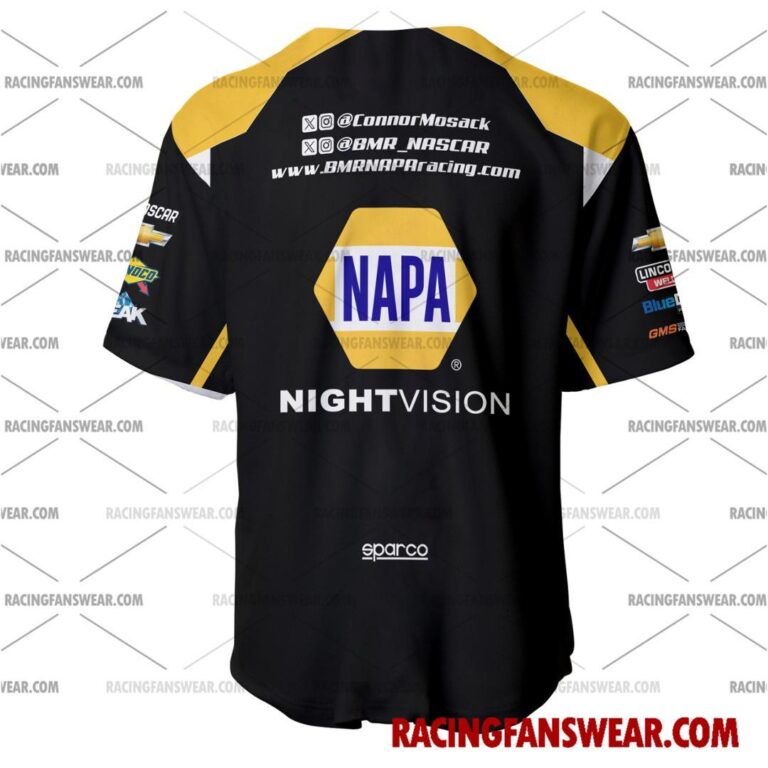 Nascar store - Loyal fans of Connor Mosack's Men's Baseball Jersey,Women's Baseball Jersey,Kid's Baseball Jersey,Men's Hockey Jerseys,WoMen's Hockey Jerseys,Youth's Hockey Jerseys:vintage nascar racing suit,uniform,apparel,shirts,merch,merchandise,jersey,hoodie,jackets,shorts,sweatshirt,outfits,clothes