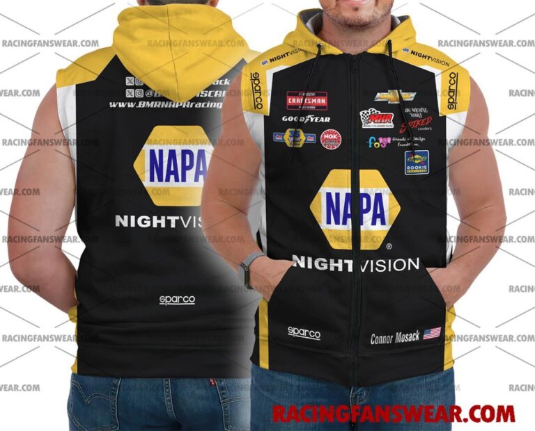 Nascar store - Loyal fans of Connor Mosack's Bomber Jacket,Unisex Thick Coat,Unisex Sleeveless Hoodie,Unisex Hooded T-Shirt,Kid Sleeveless Hoodie,Kid Hooded T-Shirts,Kid Thick Coat:vintage nascar racing suit,uniform,apparel,shirts,merch,merchandise,jersey,hoodie,jackets,shorts,sweatshirt,outfits,clothes