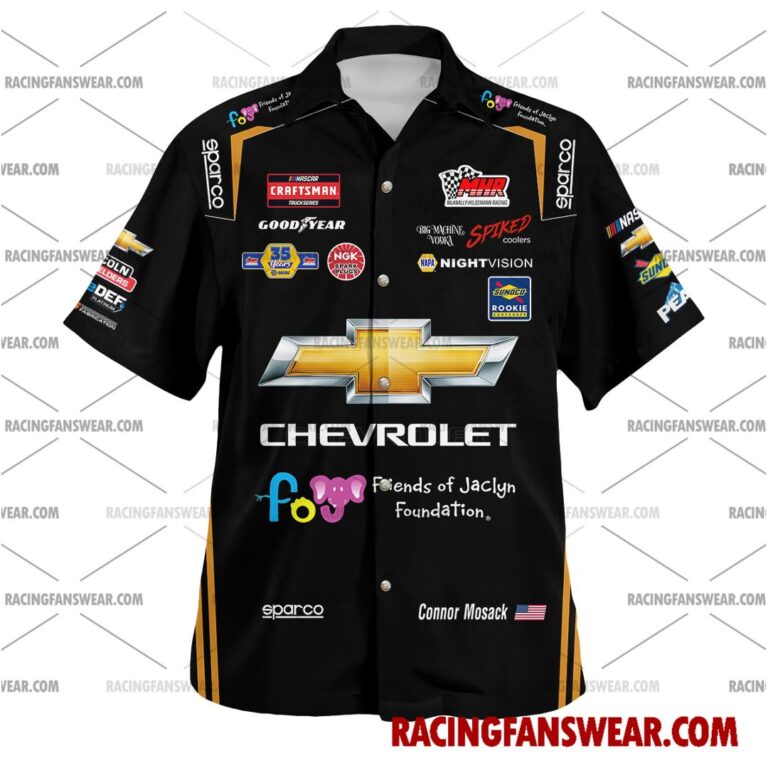 Nascar store - Loyal fans of Connor Mosack's Unisex Hawaiian Shirt,Unisex Polo Shirt,Kid Hawaiian Shirt,Kid Polo Shirt:vintage nascar racing suit,uniform,apparel,shirts,merch,merchandise,jersey,hoodie,jackets,shorts,sweatshirt,outfits,clothes