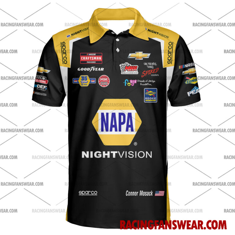 Nascar store - Loyal fans of Connor Mosack's Unisex Hawaiian Shirt,Unisex Polo Shirt,Kid Hawaiian Shirt,Kid Polo Shirt:vintage nascar racing suit,uniform,apparel,shirts,merch,merchandise,jersey,hoodie,jackets,shorts,sweatshirt,outfits,clothes