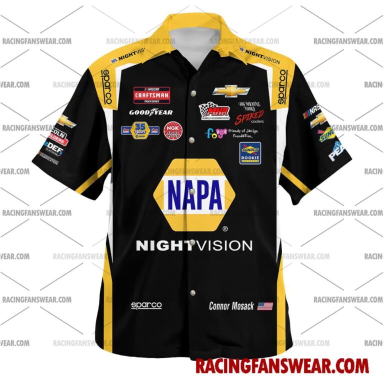 Nascar store - Loyal fans of Connor Mosack's Unisex Hawaiian Shirt,Unisex Polo Shirt,Kid Hawaiian Shirt,Kid Polo Shirt:vintage nascar racing suit,uniform,apparel,shirts,merch,merchandise,jersey,hoodie,jackets,shorts,sweatshirt,outfits,clothes