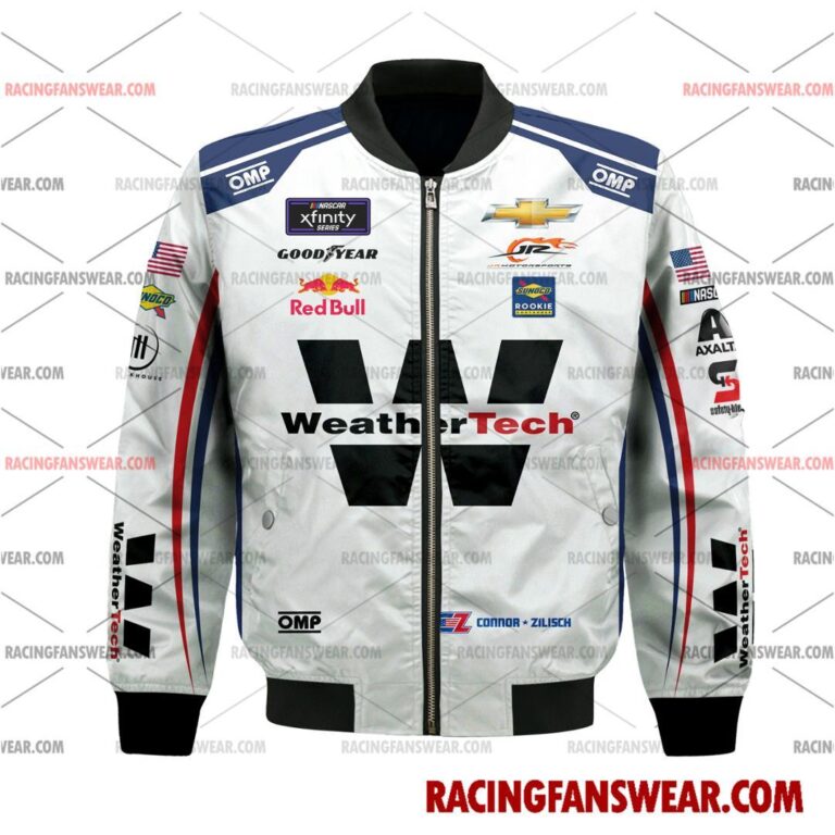 Nascar store - Loyal fans of Connor Zilisch's Bomber Jacket,Unisex Thick Coat,Unisex Sleeveless Hoodie,Unisex Hooded T-Shirt,Kid Sleeveless Hoodie,Kid Hooded T-Shirts,Kid Thick Coat:vintage nascar racing suit,uniform,apparel,shirts,merch,merchandise,jersey,hoodie,jackets,shorts,sweatshirt,outfits,clothes