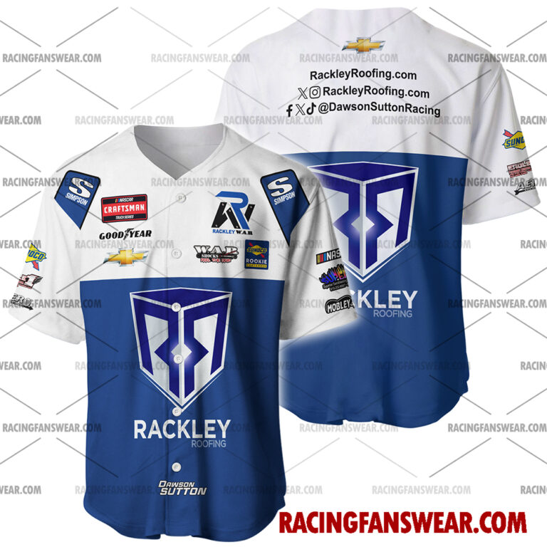 Nascar store - Loyal fans of Dawson Sutton's Men's Baseball Jersey,Women's Baseball Jersey,Kid's Baseball Jersey,Men's Hockey Jerseys,WoMen's Hockey Jerseys,Youth's Hockey Jerseys:vintage nascar racing suit,uniform,apparel,shirts,merch,merchandise,jersey,hoodie,jackets,shorts,sweatshirt,outfits,clothes