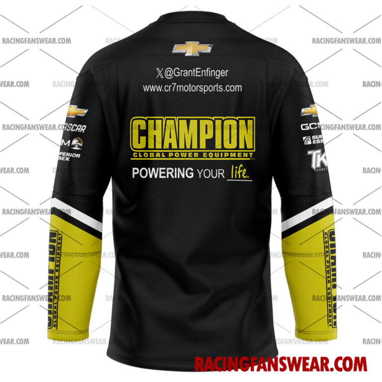 Nascar store - Loyal fans of Grant Enfinger's Men's Baseball Jersey,Women's Baseball Jersey,Kid's Baseball Jersey,Men's Hockey Jerseys,WoMen's Hockey Jerseys,Youth's Hockey Jerseys:vintage nascar racing suit,uniform,apparel,shirts,merch,merchandise,jersey,hoodie,jackets,shorts,sweatshirt,outfits,clothes
