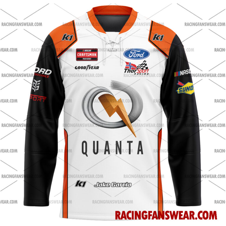 Nascar store - Loyal fans of Jake Garcia's Men's Baseball Jersey,Women's Baseball Jersey,Kid's Baseball Jersey,Men's Hockey Jerseys,WoMen's Hockey Jerseys,Youth's Hockey Jerseys:vintage nascar racing suit,uniform,apparel,shirts,merch,merchandise,jersey,hoodie,jackets,shorts,sweatshirt,outfits,clothes