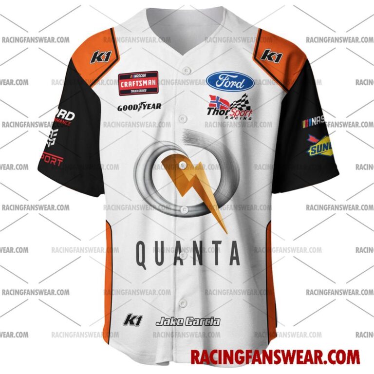 Nascar store - Loyal fans of Jake Garcia's Men's Baseball Jersey,Women's Baseball Jersey,Kid's Baseball Jersey,Men's Hockey Jerseys,WoMen's Hockey Jerseys,Youth's Hockey Jerseys:vintage nascar racing suit,uniform,apparel,shirts,merch,merchandise,jersey,hoodie,jackets,shorts,sweatshirt,outfits,clothes