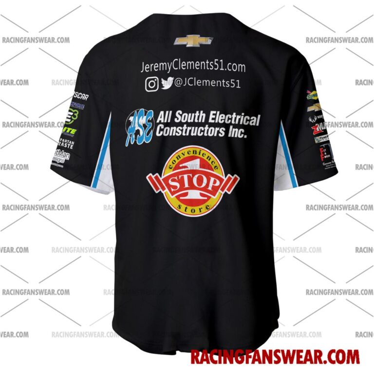 Nascar store - Loyal fans of Jeremy Clements's Men's Baseball Jersey,Women's Baseball Jersey,Kid's Baseball Jersey,Men's Hockey Jerseys,WoMen's Hockey Jerseys,Youth's Hockey Jerseys:vintage nascar racing suit,uniform,apparel,shirts,merch,merchandise,jersey,hoodie,jackets,shorts,sweatshirt,outfits,clothes