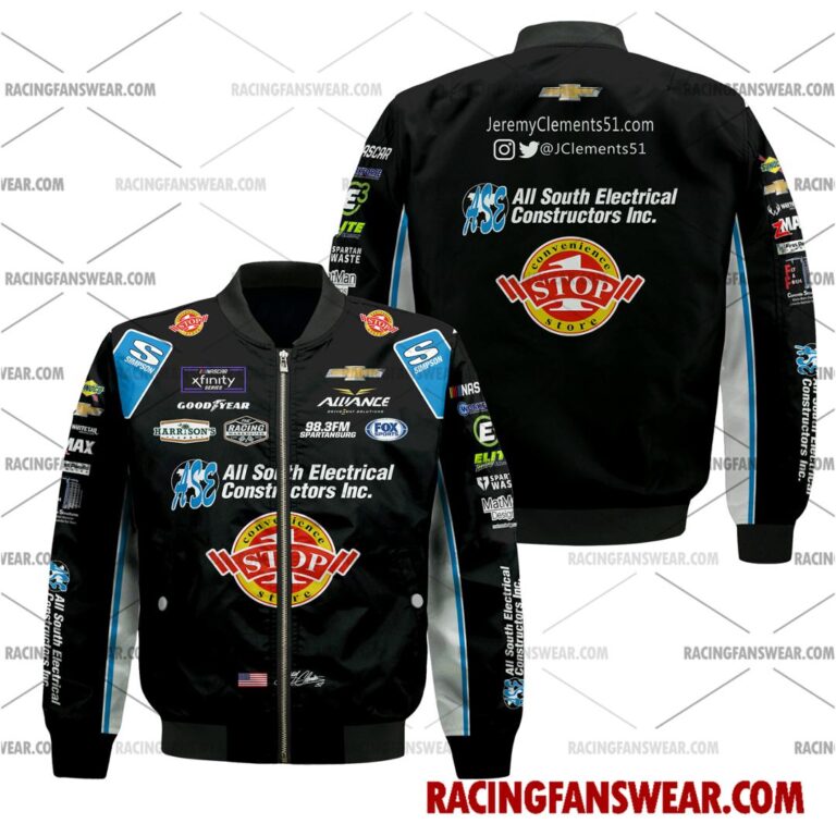 Nascar store - Loyal fans of Jeremy Clements's Bomber Jacket,Unisex Thick Coat,Unisex Sleeveless Hoodie,Unisex Hooded T-Shirt,Kid Sleeveless Hoodie,Kid Hooded T-Shirts,Kid Thick Coat:vintage nascar racing suit,uniform,apparel,shirts,merch,merchandise,jersey,hoodie,jackets,shorts,sweatshirt,outfits,clothes