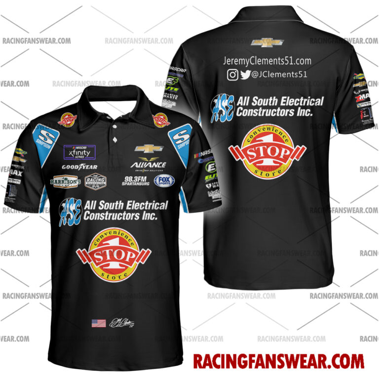 Nascar store - Loyal fans of Jeremy Clements's Unisex Hawaiian Shirt,Unisex Polo Shirt,Kid Hawaiian Shirt,Kid Polo Shirt:vintage nascar racing suit,uniform,apparel,shirts,merch,merchandise,jersey,hoodie,jackets,shorts,sweatshirt,outfits,clothes