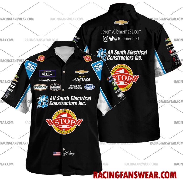 Nascar store - Loyal fans of Jeremy Clements's Unisex Hawaiian Shirt,Unisex Polo Shirt,Kid Hawaiian Shirt,Kid Polo Shirt:vintage nascar racing suit,uniform,apparel,shirts,merch,merchandise,jersey,hoodie,jackets,shorts,sweatshirt,outfits,clothes