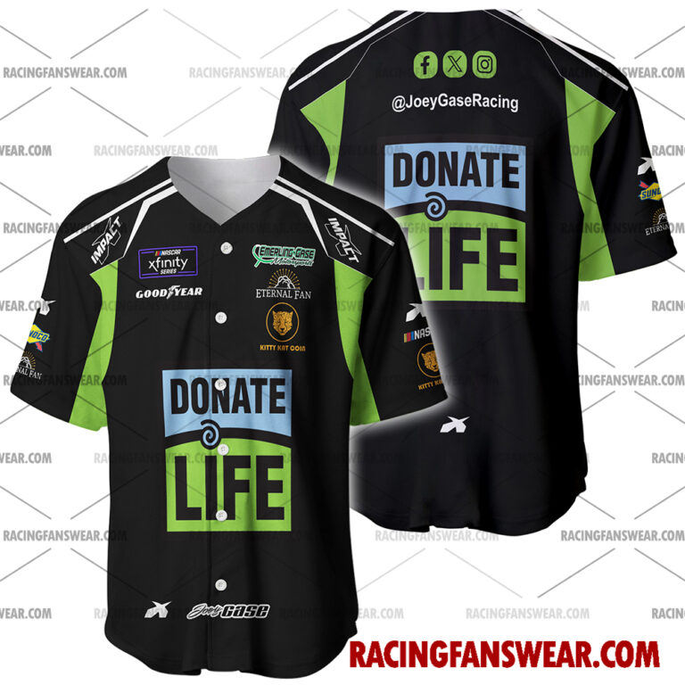 Nascar store - Loyal fans of Joey Gase's Men's Baseball Jersey,Women's Baseball Jersey,Kid's Baseball Jersey,Men's Hockey Jerseys,WoMen's Hockey Jerseys,Youth's Hockey Jerseys:vintage nascar racing suit,uniform,apparel,shirts,merch,merchandise,jersey,hoodie,jackets,shorts,sweatshirt,outfits,clothes