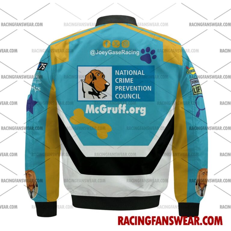 Nascar store - Loyal fans of Joey Gase's Bomber Jacket,Unisex Thick Coat,Unisex Sleeveless Hoodie,Unisex Hooded T-Shirt,Kid Sleeveless Hoodie,Kid Hooded T-Shirts,Kid Thick Coat:vintage nascar racing suit,uniform,apparel,shirts,merch,merchandise,jersey,hoodie,jackets,shorts,sweatshirt,outfits,clothes