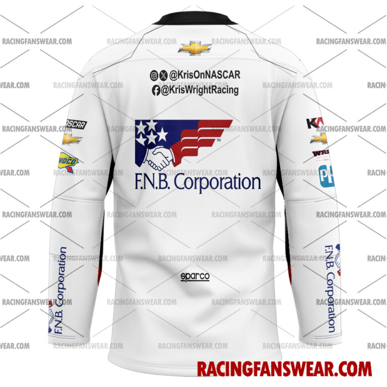 Nascar store - Loyal fans of Kris Wright's Men's Baseball Jersey,Women's Baseball Jersey,Kid's Baseball Jersey,Men's Hockey Jerseys,WoMen's Hockey Jerseys,Youth's Hockey Jerseys:vintage nascar racing suit,uniform,apparel,shirts,merch,merchandise,jersey,hoodie,jackets,shorts,sweatshirt,outfits,clothes