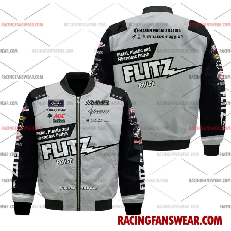 Nascar store - Loyal fans of Mason Maggio's Bomber Jacket,Unisex Thick Coat,Unisex Sleeveless Hoodie,Unisex Hooded T-Shirt,Kid Sleeveless Hoodie,Kid Hooded T-Shirts,Kid Thick Coat:vintage nascar racing suit,uniform,apparel,shirts,merch,merchandise,jersey,hoodie,jackets,shorts,sweatshirt,outfits,clothes