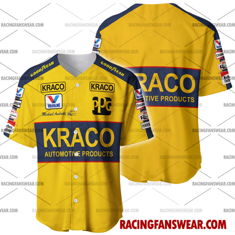 IndyCar store - Loyal fans of Michael Andretti's Men's Baseball Jersey,Women's Baseball Jersey,Kid's Baseball Jersey,Men's Hockey Jerseys,WoMen's Hockey Jerseys,Youth's Hockey Jerseys:Vintage indycar racing suit,uniform,apparel,shirts,merch,merchandise,jersey,hoodie,jackets,shorts,sweatshirt,outfits,clothes