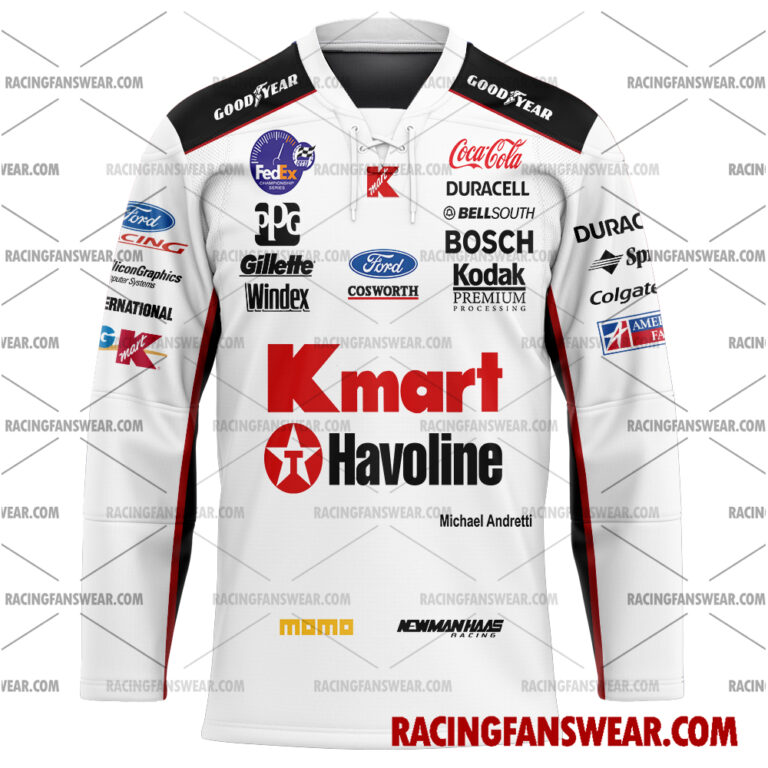 IndyCar store - Loyal fans of Michael Andretti's Men's Baseball Jersey,Women's Baseball Jersey,Kid's Baseball Jersey,Men's Hockey Jerseys,WoMen's Hockey Jerseys,Youth's Hockey Jerseys:Vintage indycar racing suit,uniform,apparel,shirts,merch,merchandise,jersey,hoodie,jackets,shorts,sweatshirt,outfits,clothes
