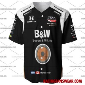 IndyCar store - Loyal fans of Michael Miller's Men's Baseball Jersey,Women's Baseball Jersey,Kid's Baseball Jersey,Men's Hockey Jerseys,WoMen's Hockey Jerseys,Youth's Hockey Jerseys:Vintage indycar racing suit,uniform,apparel,shirts,merch,merchandise,jersey,hoodie,jackets,shorts,sweatshirt,outfits,clothes