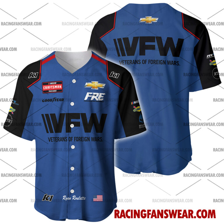 Nascar store - Loyal fans of Ryan Roulette's Men's Baseball Jersey,Women's Baseball Jersey,Kid's Baseball Jersey,Men's Hockey Jerseys,WoMen's Hockey Jerseys,Youth's Hockey Jerseys:vintage nascar racing suit,uniform,apparel,shirts,merch,merchandise,jersey,hoodie,jackets,shorts,sweatshirt,outfits,clothes