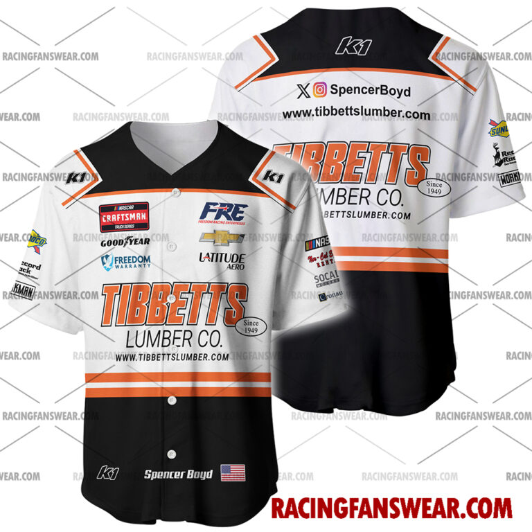 Nascar store - Loyal fans of Spencer Boyd's Men's Baseball Jersey,Women's Baseball Jersey,Kid's Baseball Jersey,Men's Hockey Jerseys,WoMen's Hockey Jerseys,Youth's Hockey Jerseys:vintage nascar racing suit,uniform,apparel,shirts,merch,merchandise,jersey,hoodie,jackets,shorts,sweatshirt,outfits,clothes
