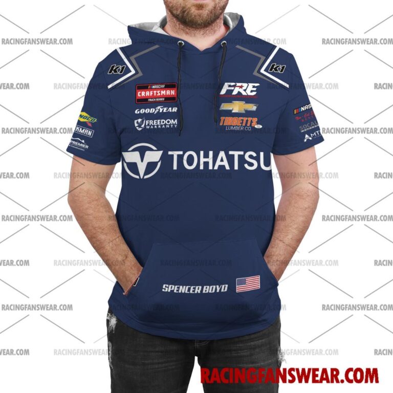 Nascar store - Loyal fans of Spencer Boyd's Bomber Jacket,Unisex Thick Coat,Unisex Sleeveless Hoodie,Unisex Hooded T-Shirt,Kid Sleeveless Hoodie,Kid Hooded T-Shirts,Kid Thick Coat:vintage nascar racing suit,uniform,apparel,shirts,merch,merchandise,jersey,hoodie,jackets,shorts,sweatshirt,outfits,clothes