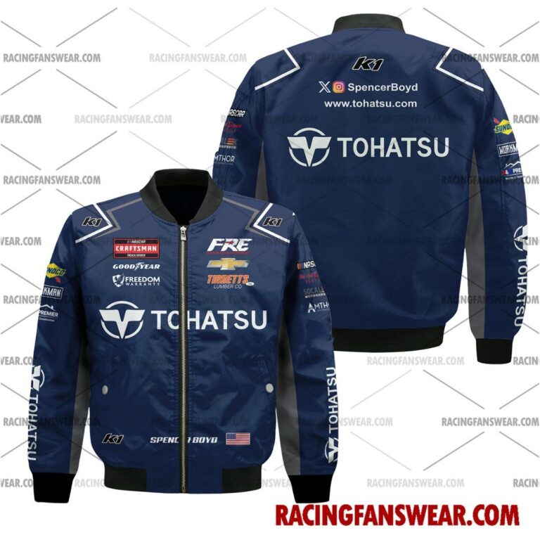 Nascar store - Loyal fans of Spencer Boyd's Bomber Jacket,Unisex Thick Coat,Unisex Sleeveless Hoodie,Unisex Hooded T-Shirt,Kid Sleeveless Hoodie,Kid Hooded T-Shirts,Kid Thick Coat:vintage nascar racing suit,uniform,apparel,shirts,merch,merchandise,jersey,hoodie,jackets,shorts,sweatshirt,outfits,clothes