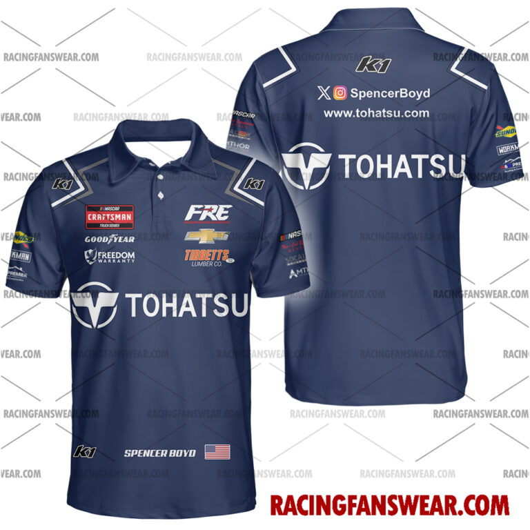Nascar store - Loyal fans of Spencer Boyd's Unisex Hawaiian Shirt,Unisex Polo Shirt,Kid Hawaiian Shirt,Kid Polo Shirt:vintage nascar racing suit,uniform,apparel,shirts,merch,merchandise,jersey,hoodie,jackets,shorts,sweatshirt,outfits,clothes