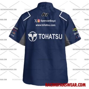 Spencer Boyd Nascar Racing 2025 Uniform Apparel Clothes Hawaiian Polo Shirts 2 Nascar store - Loyal fans of Spencer Boyd's Unisex Hawaiian Shirt,Unisex Polo Shirt,Kid Hawaiian Shirt,Kid Polo Shirt:vintage nascar racing suit,uniform,apparel,shirts,merch,merchandise,jersey,hoodie,jackets,shorts,sweatshirt,outfits,clothes