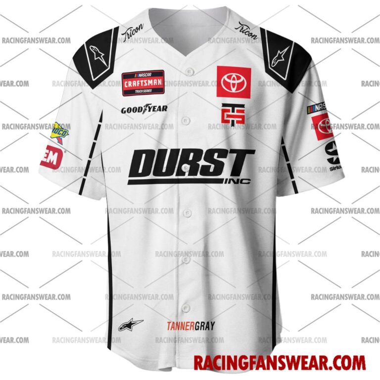 Nascar store - Loyal fans of Tanner Gray's Men's Baseball Jersey,Women's Baseball Jersey,Kid's Baseball Jersey,Men's Hockey Jerseys,WoMen's Hockey Jerseys,Youth's Hockey Jerseys:vintage nascar racing suit,uniform,apparel,shirts,merch,merchandise,jersey,hoodie,jackets,shorts,sweatshirt,outfits,clothes