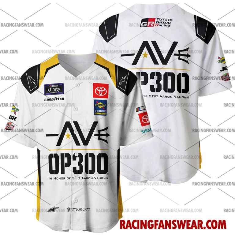 Nascar store - Loyal fans of Taylor Gray's Men's Baseball Jersey,Women's Baseball Jersey,Kid's Baseball Jersey,Men's Hockey Jerseys,WoMen's Hockey Jerseys,Youth's Hockey Jerseys:vintage nascar racing suit,uniform,apparel,shirts,merch,merchandise,jersey,hoodie,jackets,shorts,sweatshirt,outfits,clothes
