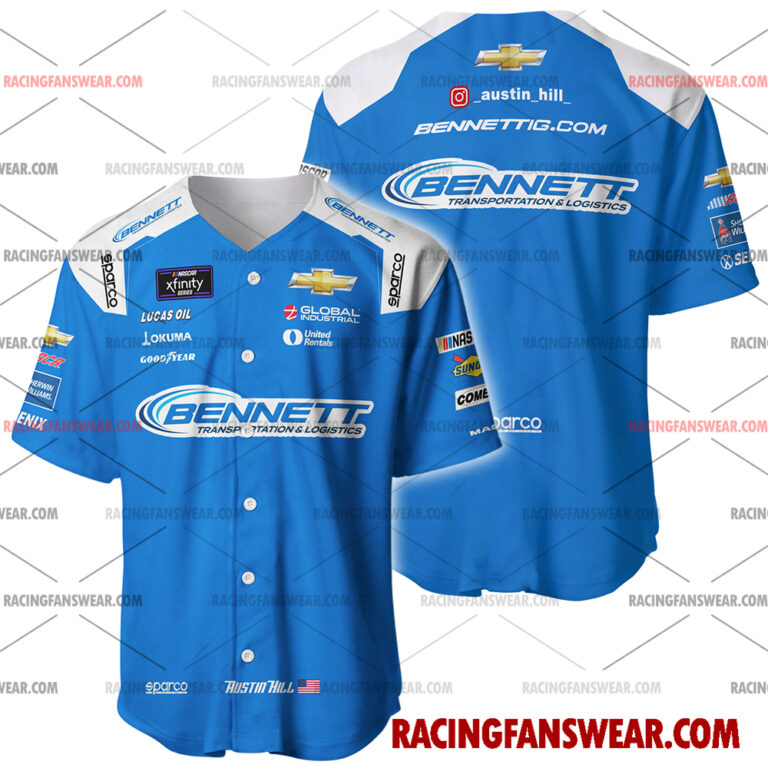 Nascar store - Loyal fans of Austin Hill's Men's Baseball Jersey,Women's Baseball Jersey,Kid's Baseball Jersey,Men's Hockey Jerseys,WoMen's Hockey Jerseys,Youth's Hockey Jerseys:vintage nascar racing suit,uniform,apparel,shirts,merch,merchandise,jersey,hoodie,jackets,shorts,sweatshirt,outfits,clothes