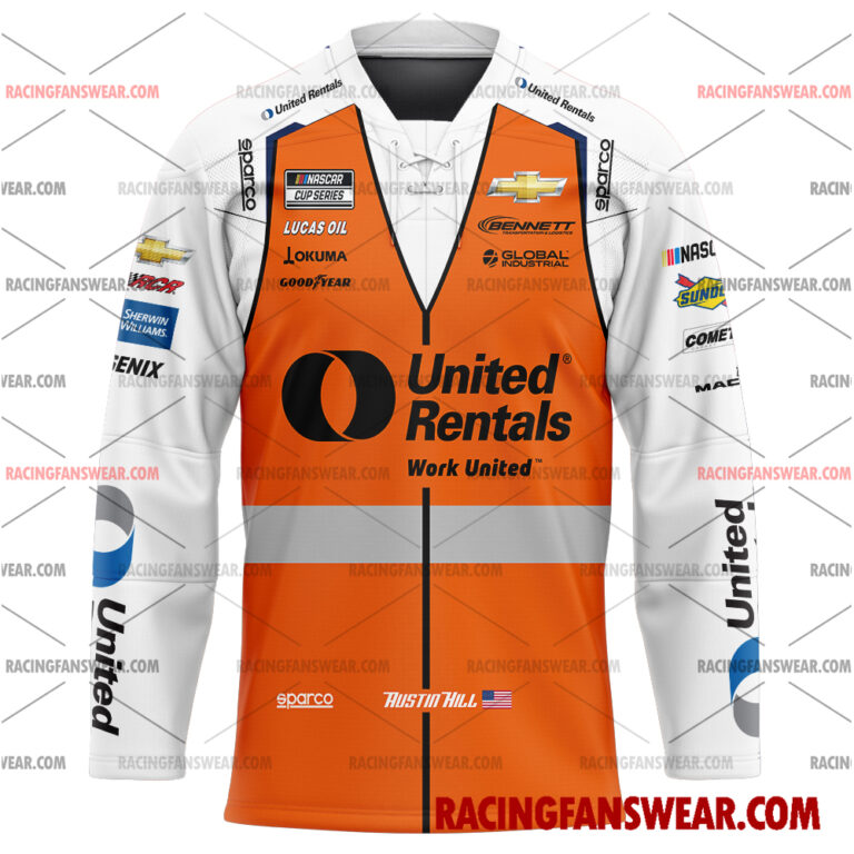 Nascar store - Loyal fans of Austin Hill's Men's Baseball Jersey,Women's Baseball Jersey,Kid's Baseball Jersey,Men's Hockey Jerseys,WoMen's Hockey Jerseys,Youth's Hockey Jerseys:vintage nascar racing suit,uniform,apparel,shirts,merch,merchandise,jersey,hoodie,jackets,shorts,sweatshirt,outfits,clothes