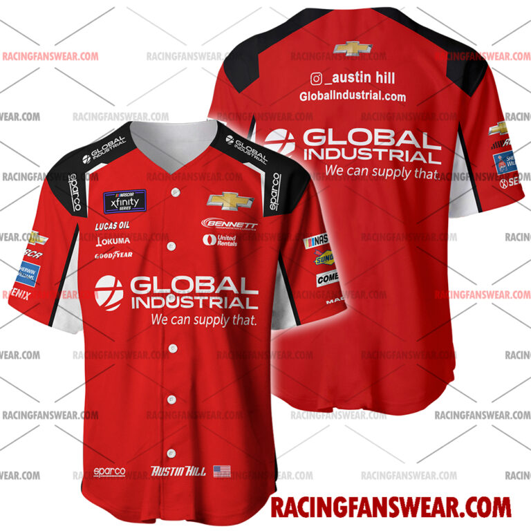 Nascar store - Loyal fans of Austin Hill's Men's Baseball Jersey,Women's Baseball Jersey,Kid's Baseball Jersey,Men's Hockey Jerseys,WoMen's Hockey Jerseys,Youth's Hockey Jerseys:vintage nascar racing suit,uniform,apparel,shirts,merch,merchandise,jersey,hoodie,jackets,shorts,sweatshirt,outfits,clothes