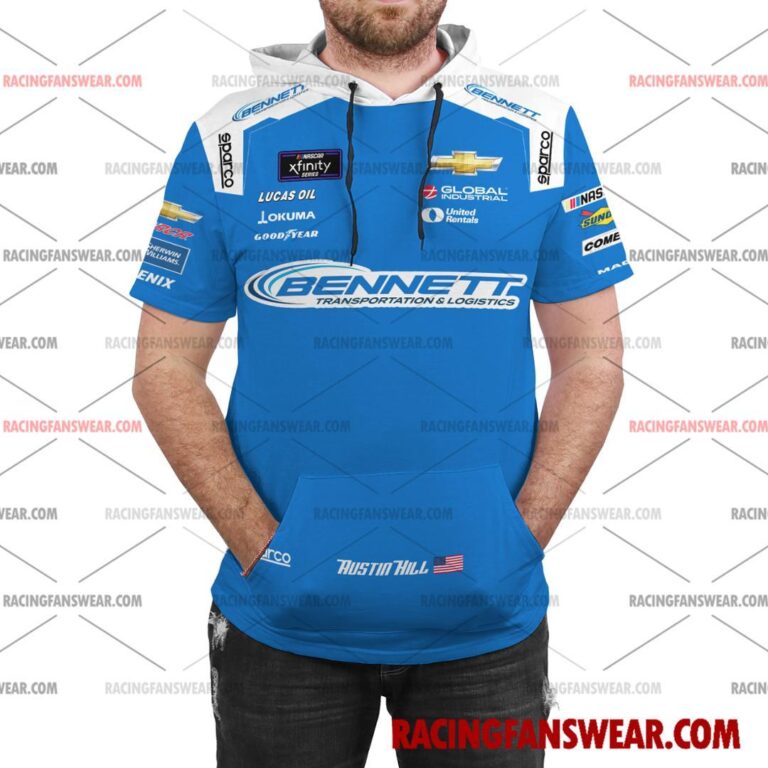 Nascar store - Loyal fans of Austin Hill's Bomber Jacket,Unisex Thick Coat,Unisex Sleeveless Hoodie,Unisex Hooded T-Shirt,Kid Sleeveless Hoodie,Kid Hooded T-Shirts,Kid Thick Coat:vintage nascar racing suit,uniform,apparel,shirts,merch,merchandise,jersey,hoodie,jackets,shorts,sweatshirt,outfits,clothes
