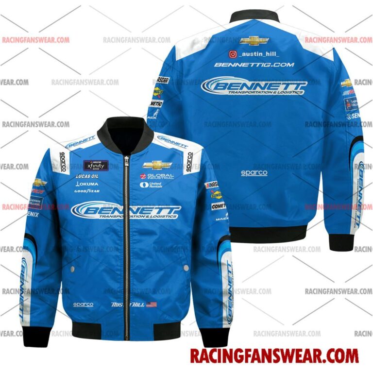 Nascar store - Loyal fans of Austin Hill's Bomber Jacket,Unisex Thick Coat,Unisex Sleeveless Hoodie,Unisex Hooded T-Shirt,Kid Sleeveless Hoodie,Kid Hooded T-Shirts,Kid Thick Coat:vintage nascar racing suit,uniform,apparel,shirts,merch,merchandise,jersey,hoodie,jackets,shorts,sweatshirt,outfits,clothes