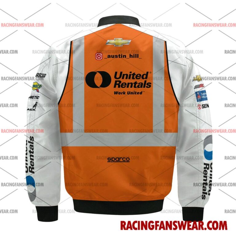 Nascar store - Loyal fans of Austin Hill's Bomber Jacket,Unisex Thick Coat,Unisex Sleeveless Hoodie,Unisex Hooded T-Shirt,Kid Sleeveless Hoodie,Kid Hooded T-Shirts,Kid Thick Coat:vintage nascar racing suit,uniform,apparel,shirts,merch,merchandise,jersey,hoodie,jackets,shorts,sweatshirt,outfits,clothes